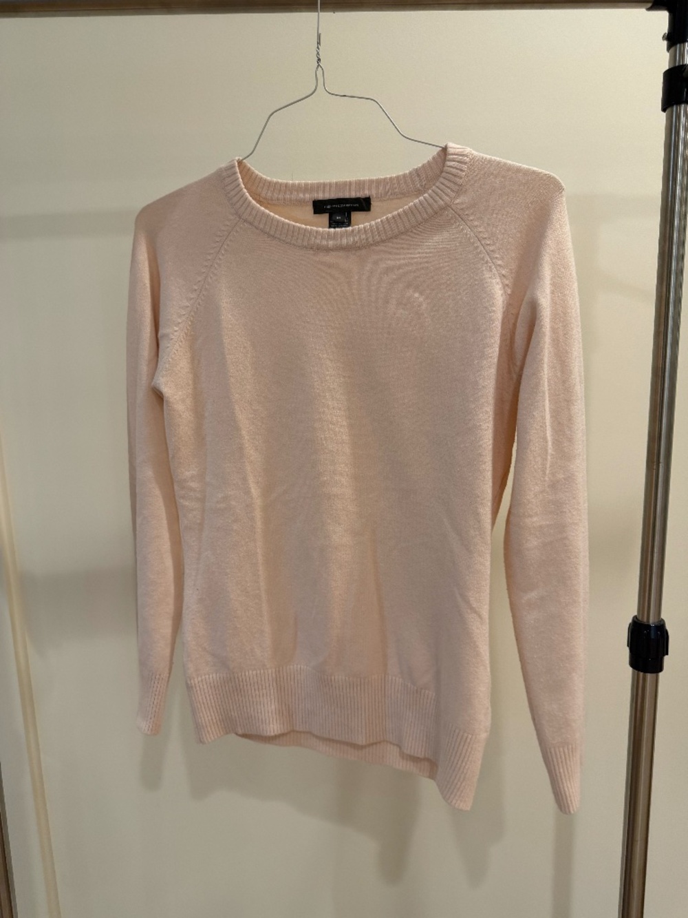 Light Pink Crew Neck Sweater (M)